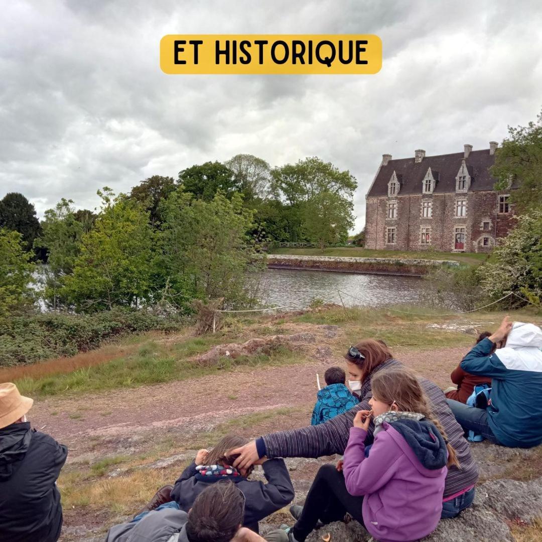 Camping Le Val Aux Fees - Broceliande Concoret Экстерьер фото